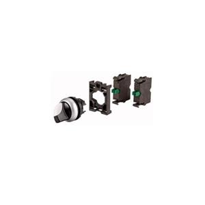 Eaton M22-WKV-2K10-BVP Keuzetoets Kunststof frontring Tuimel Zwart 1 stuk(s)
