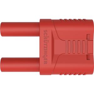 Schützinger SKURZ 6100 / 19-4 IG 2MB Ni / RT Sicherheits-Kurzschlussstecker Rot 1St.