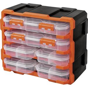 Alutec München Assortimentskoffer-set (l x b x h) 38 x 18 x 32 mm Variabele ondervedeling 6 onderdelen