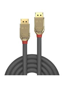Lindy 36290 0.5m DisplayPort DisplayPort Goud, Grijs DisplayPort kabel