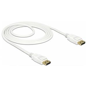 DeLock 85509 1.5m DisplayPort DisplayPort Wit DisplayPort kabel