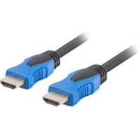 HDMI-Kabel CA-HDMI-20CU-0030-BK Vergoldete Stecker/Stecker AUFLÖSUNG bis zu 3840 * 2160 3 Meter Schwarz - Lanberg