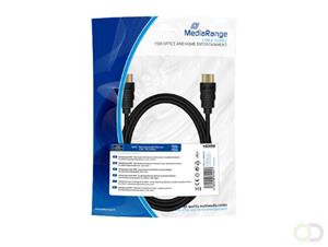 Mediarange MRCS210 HDMI kabel 2 m HDMI Type A (Standaard) Zwart