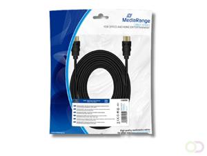 Mediarange MRCS212 HDMI kabel 10 m HDMI Type A (Standaard) Zwart