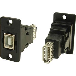 Cliff Adapter, Bus, inbouw USB-bus type B - USB-bus type A CP30607N  Inhoud: 1 stuk(s)