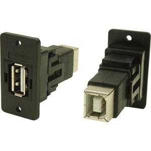 Cliff Adapter, Bus, inbouw USB-bus type A - USB-bus type B CP30609NX  Inhoud: 1 stuk(s)