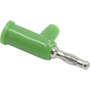 Schnepp FK 4105 GR Bananenstecker Stecker, gerade Stift-Ø: 4mm Grün