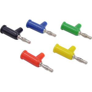 Schnepp FK 4105 WS Bananenstecker Stecker, gerade Stift-Ø: 4mm Weiß