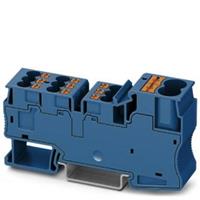 phoenixcontact Phoenix Contact PT 2X10/9X4 BU 3002368 Potenzialsammelklemme 0.5mm² 10mm² Blau 25St.