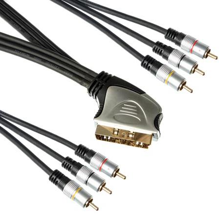 Velleman Scart naar Composiet kabel - 