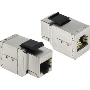 Delock Keystone Modul RJ45 Buchse > RJ45 Buchse Cat.6, Keystone-Modul