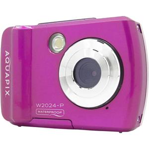 easypix W2024 Splash Digitalkamera 16 Megapixel Pink Unterwasserkamera