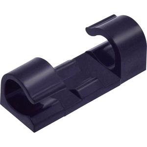 trucomponents TRU COMPONENTS 93015c304r Kabelhalter selbstklebend Bündel-Ø-Bereich 4 bis 7mm Schwarz