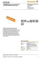 Weidmüller SAIE-M12B-5-2.5U-FP-M16 Leiterplattensteckverbinder 1St.