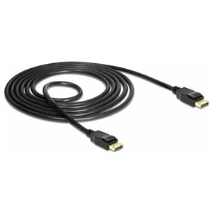 DeLock 85507 0.5m DisplayPort DisplayPort Wit DisplayPort kabel - [85508]