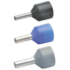 Klauke 43312 Adereindhulzen 2.50 mm² Deels geïsoleerd Blauw 100 stuk(s)