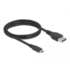 DeLOCK 86040 video kabel adapter 1,5 m USB Type-C DisplayPort Zwart