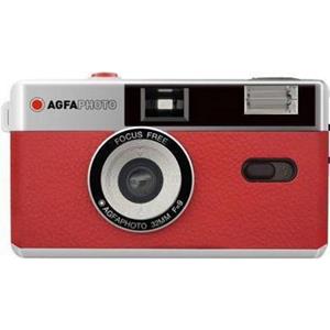 AgfaPhoto Digitale camera Rood Incl. flitser Met ingebouwde flitser