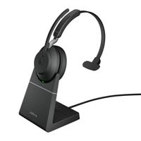 Jabra Evolve2 65 Link380c ms Mono Stand Zwart