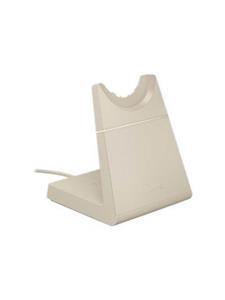 Jabra Evolve2 65 Deskstand USB-C Beige: Evolve2 65 bureaustandaard USB-C beige