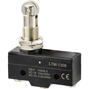 trucomponents TRU COMPONENTS Mikroschalter 250 V/AC 15A 1 x Ein/(Ein) tastend 1St.