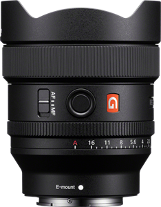 Sony SEL FE 14mm f/1.8 G master prime