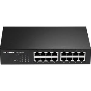 EDIMAX GS-1016 V2 Netwerk switch 16 poorten 10 / 100 / 1000 MBit/s