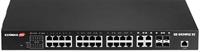 EDIMAX Netzwerk Switch 24 + 4 Port 10 / 100 / 1000MBit/s PoE-Funktion