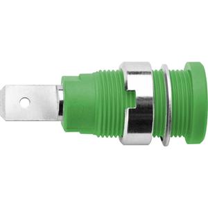 Schützinger DI SEB 6452 Ni / GN Sicherheits-Einbaubuchse Grün 1St.