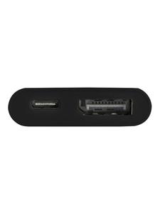 startech .com CDP2DP14UCPB - Video Converter - USB-/DisplayPort-adapter - USB-C (M) naar DisplayPort, USB-C met stroomtoevoer (V) - Thunderbolt 3 / DisplayPort 1.4 - 8K ondersteuning, actief - zwart