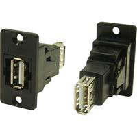 Adapter, Bus, inbouw USB-bus type A - USB-bus type A CP30608N  Inhoud: 1 stuk(s)