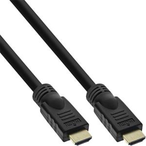 InLine High Speed Premium - HDMI mit Ethernetkabel - HDMI (M) bis HDMI (M) - 2 m - Dreifachisolierung - Schwarz