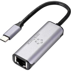 Renkforce USB-C, Netwerk Adapter [1x USB 3.2 Gen 1 stekker C (USB 3.0) - 1x RJ45-bus] 716173x