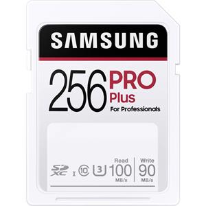 Samsung Pro Plus SDXC-Karte 256GB UHS-I Wasserdicht, stoßsicher
