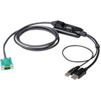 ATEN CV190 - KVM Adapterkabel, VGA, DisplayPort, USB (CV190-AT)