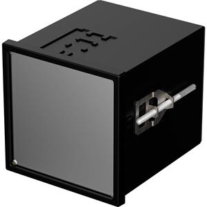 Bopla NGS 9610 UNINORM-EINSCHUBGEH. Inbouwbehuizing 96 x 96 x 109.5 Zwart (RAL 9005) 1 stuk(s)