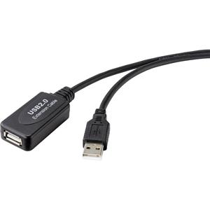 Renkforce USB 2.0 Verlengkabel [1x USB-A 2.0 stekker - 1x USB 2.0 bus A]