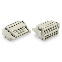 WAGO Buchsengehäuse-Kabel 721 Polzahl Gesamt 9 Rastermaß: 5mm 721-2109/037-000 25St.