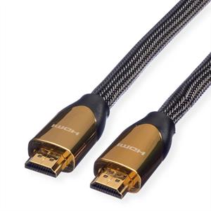 Roline Premium HDMI kabel 3m Rond 2.0