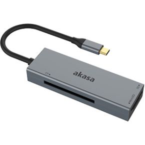 Akasa AK-CR-09BK USB 3.2 Type-C 3-in-1 Card Reader