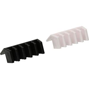Cablehome Kabelmanagerset Zelfklevend 135349 Zwart, Wit 1 stuk(s)