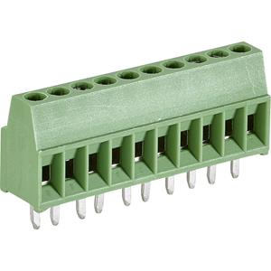 teconnectivity TE Connectivity 282834-8 Klemschroefblok 1.4 mm² Aantal polen 8 Groen 1 stuk(s)
