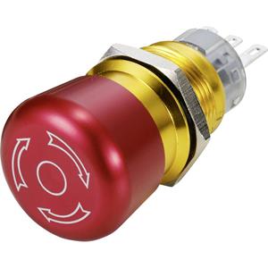 trucomponents TRU COMPONENTS Noodstopschakelaar 3 A 1x NC IP65 1 stuk(s)