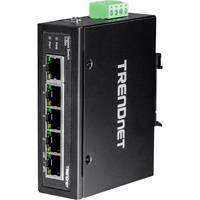 Trendnet »TI-G50 5-Port Gehärteter Industrieller Gigabit DIN-Rail Switch« Netzwerk-Switch