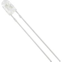 HuiYuan 3204R1C-ESA-B LED bedrahtet Rot Oval 3mm 1000 mcd 70°, 30° 20mA