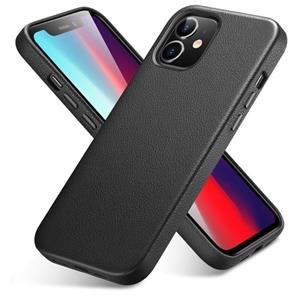 ESR Metro Premium iPhone 12 Mini Leren Hoesje - Zwart