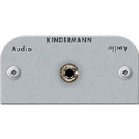 Kindermann 3.5mm stereo mini-jack soldeer module-54 x 54 mm