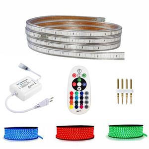 Led Strip Set Rgb - 50 Meter - Dimbaar - Ip65 Waterdicht - Afstandsbediening - 230v