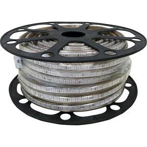 Led Strip - Aigi Strobi - 50 Meter - Dimbaar - Ip65 Waterdicht - Blauw - 2835 Smd 230v