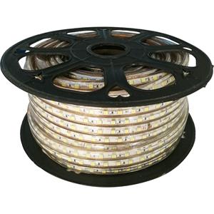 Led Strip - Aigi Strabo - 50 Meter - Dimbaar - Ip65 Waterdicht - Helder/koud Wit 6500k - 5050 Smd 230v